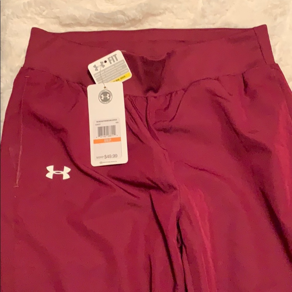 Under Armour Athletic Zip Bottom Pants
